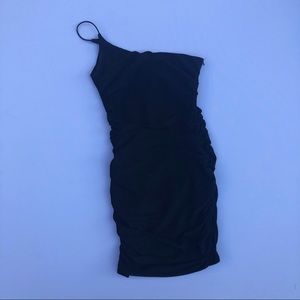 hello molly “never lie dress” in black shimmer! 💋